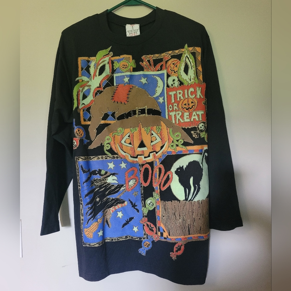 Halloween Vintage KWBL Los Angeles shirt, one size